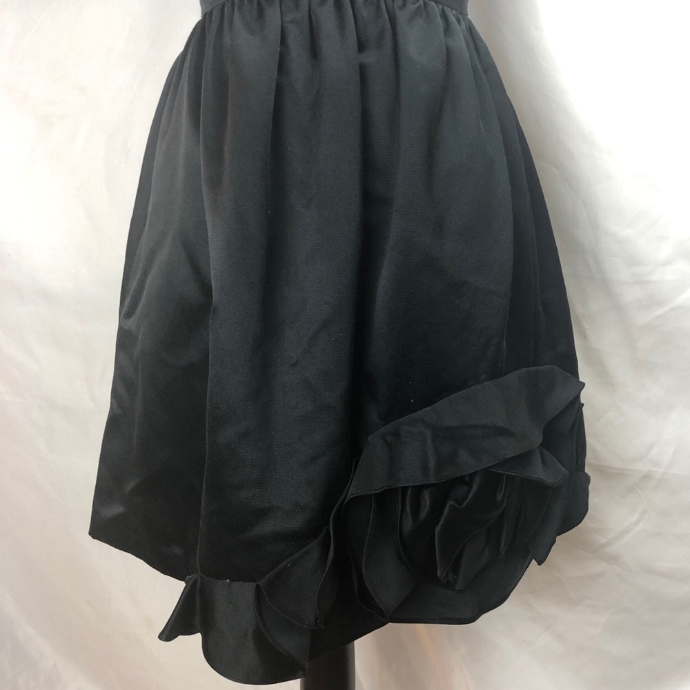 REBECCA TAYLOR Strapless Black Cocktail Dress - Picture 3 of 6